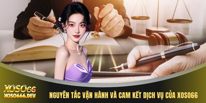 Miễn trừ trách nhiệm XOSO66 3 Nguyên tắc vận hành và cam kết dịch vụ của XOSO66